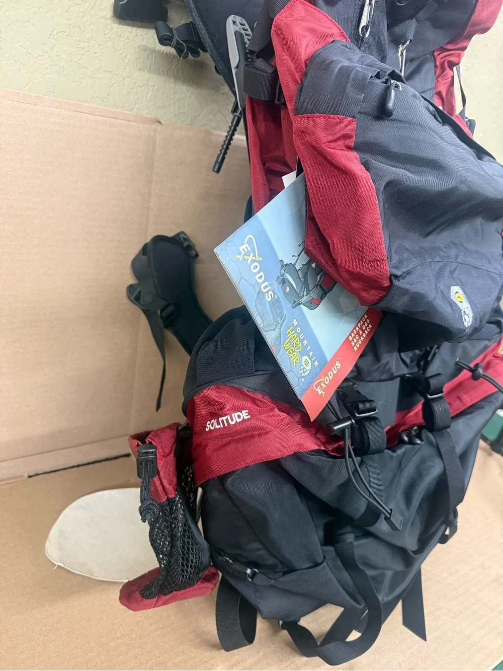 New Exodus Hard Wear Mountain Hiking Backpack -